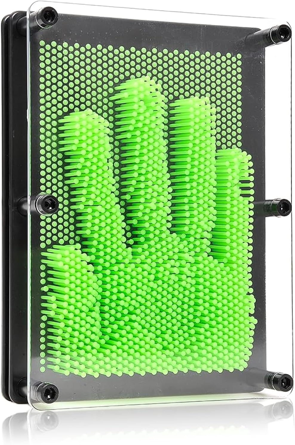 71q7SafPIPL._AC_SL1500 PinArt 3D– Creatief&Interactief– Sculptuur Bord S (12.5 x 9.5 x 5.5 cm) / Groen | Educatief Speelgoed - Afbeelding 1