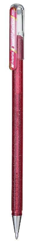 Pentel Dual Metallic Gel Roller - roze/donkerroze Pentel Dual Metallic Gel Roller - roze/donkerroze - Afbeelding 1
