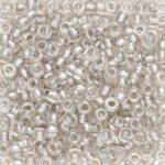 Rocailles - 9/0 - lichtgrijze kern