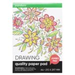 Blok schetspapier - A4 - 100 vellen - wit