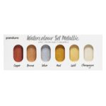 Panduro set aquarelverf - metallic - goudtinten