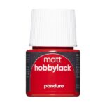 Hobbylak mat - 45 ml - kerstrood