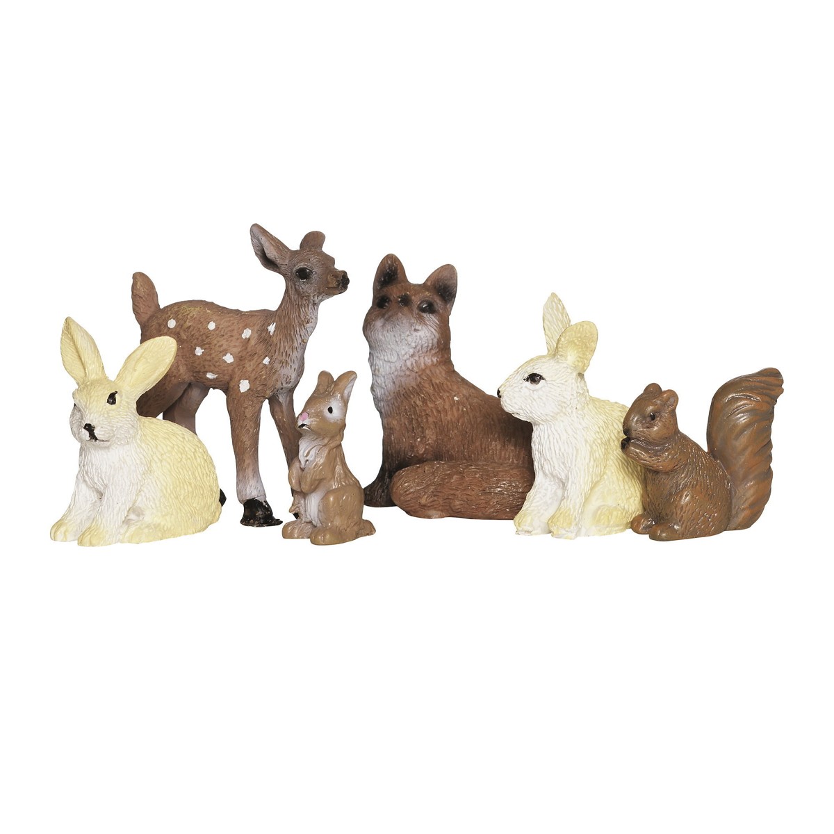 Miniatuur dieren - 6 stuks