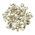 Belletjes - 30 stuks - assorti - goudkleurig