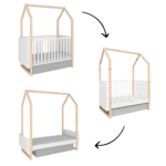 Meegroei Ledikant Pinette 70x140