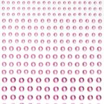 Strass stickers - lichtroze