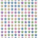 Strass stickers - bloemen - pasteltinten