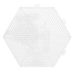 Panduro strijkkralen - onderplaat hexagon
