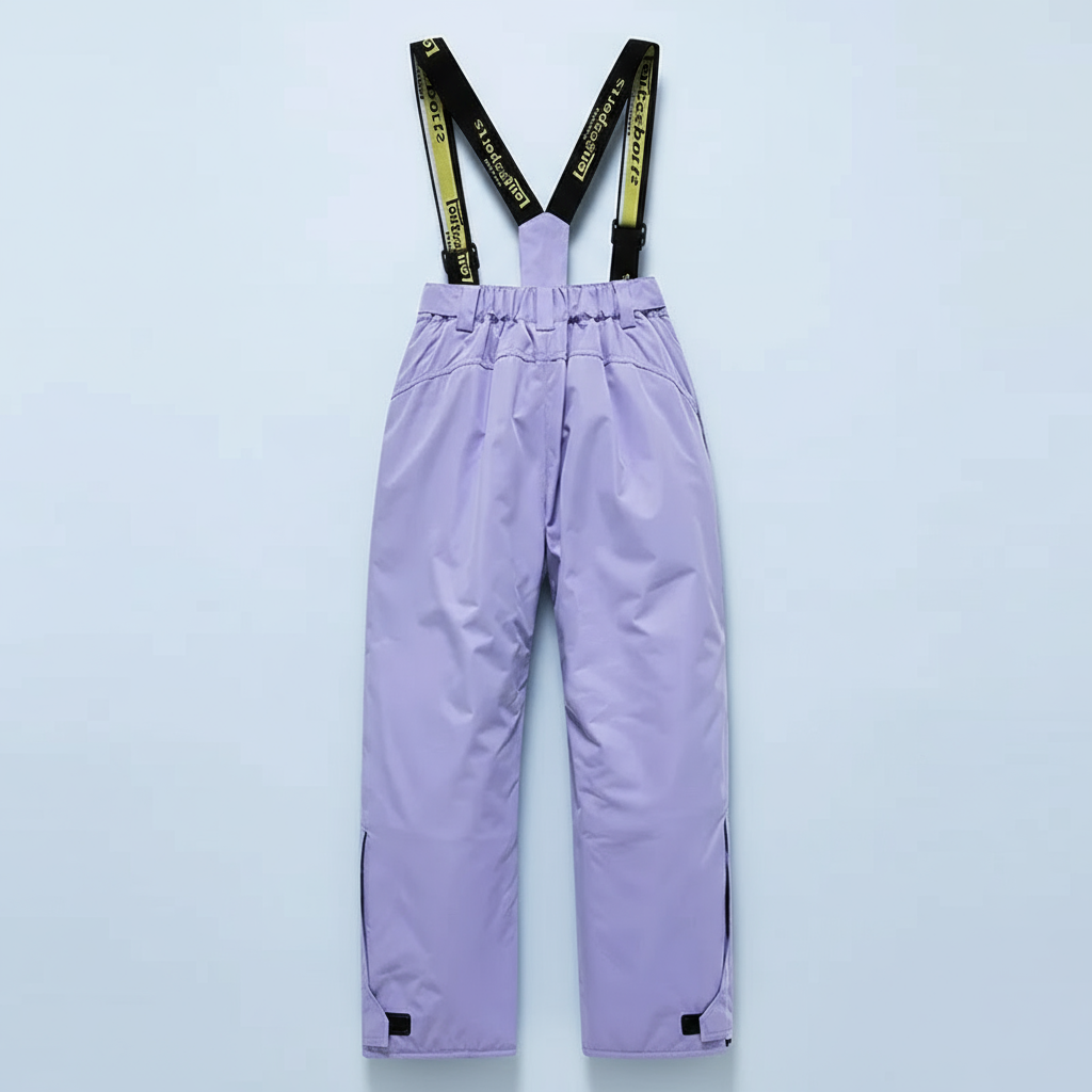 7_7c0704cb-f1cd-4dfb-90cd-88dc7dea45e9 GlacierFit– Ademend&Beschermend Waterdicht– Ski-pak met Fleecevoering Paarse broek / 160 (15–16 jaar) | Educatief Speelgoed - Afbeelding 1