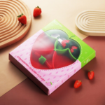 MiniMeal– Veilig&Antislip– Siliconen Peuterbord Set met Bestek ?Aardbeien (set van 5) | Educatief Speelgoed