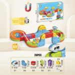 MagniTrack– Creatief&Elektrisch– Anti-Gravity Elektrische Trein 26 stuks | Educatief Speelgoed