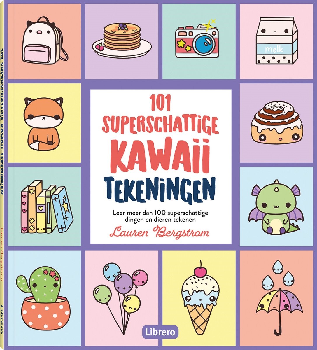 Boek - 101 superschattige kawaii tekenen Boek - 101 superschattige kawaii tekenen - Afbeelding 1