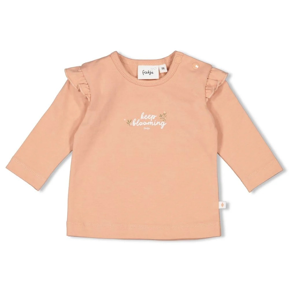 Shirt Longsleeve Feetje Fields of Green Roze Shirt Longsleeve Feetje Fields of Green Roze - Afbeelding 1