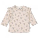 Shirt Longsleeve Feetje Fields of Green Ruffle Offwhite