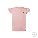 Shirt Korte Mouw Koko Noko Ruffle Dusty Pink