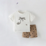 SunnyBloom– Zomer&Schattig– Matchende Zomerset Witte kokospalm / 100 (2-3 jaar) | Educatief Speelgoed