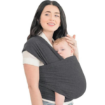 ComfortCarry– Rugvriendelijk Dragen – Ergonomische Baby Draagdoek Grijs | Educatief Speelgoed