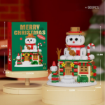 SnowieBlocks– schattig&leuk– Kerst Bouwblokjes Grote Sneeuwpop | Educatief Speelgoed