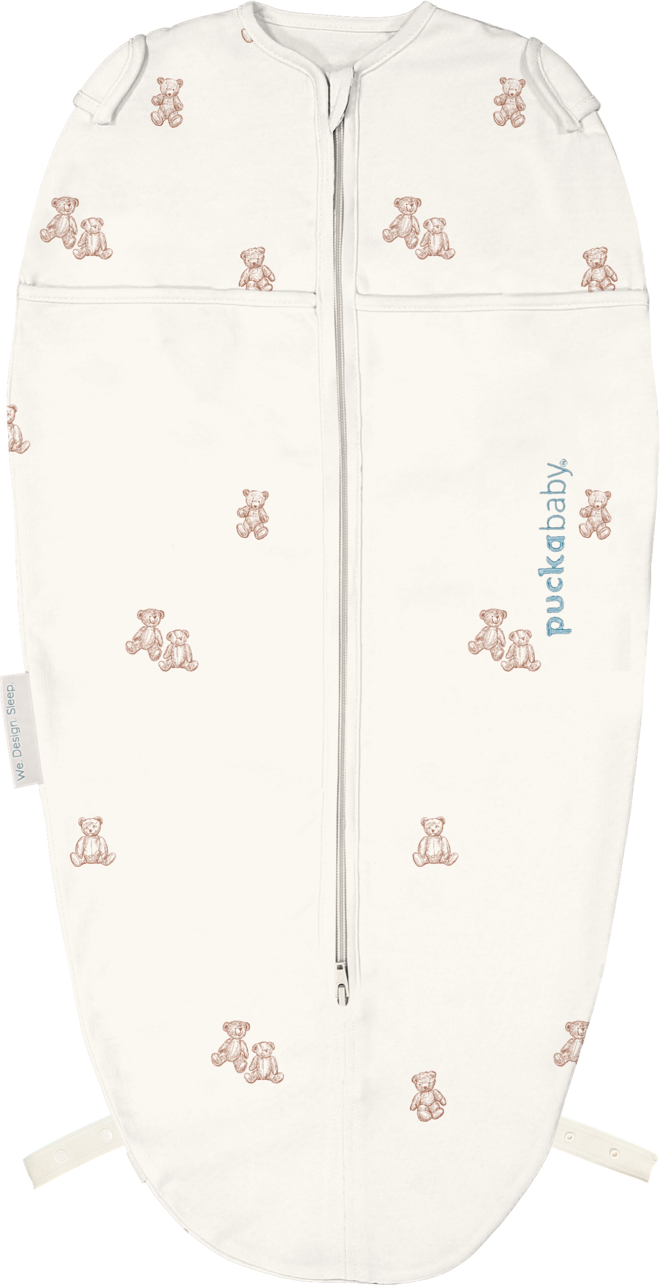 Slaapzak Puckababy MINI 3-6mnd Teddy Bears Slaapzak Puckababy MINI 3-6mnd Teddy Bears - Afbeelding 1