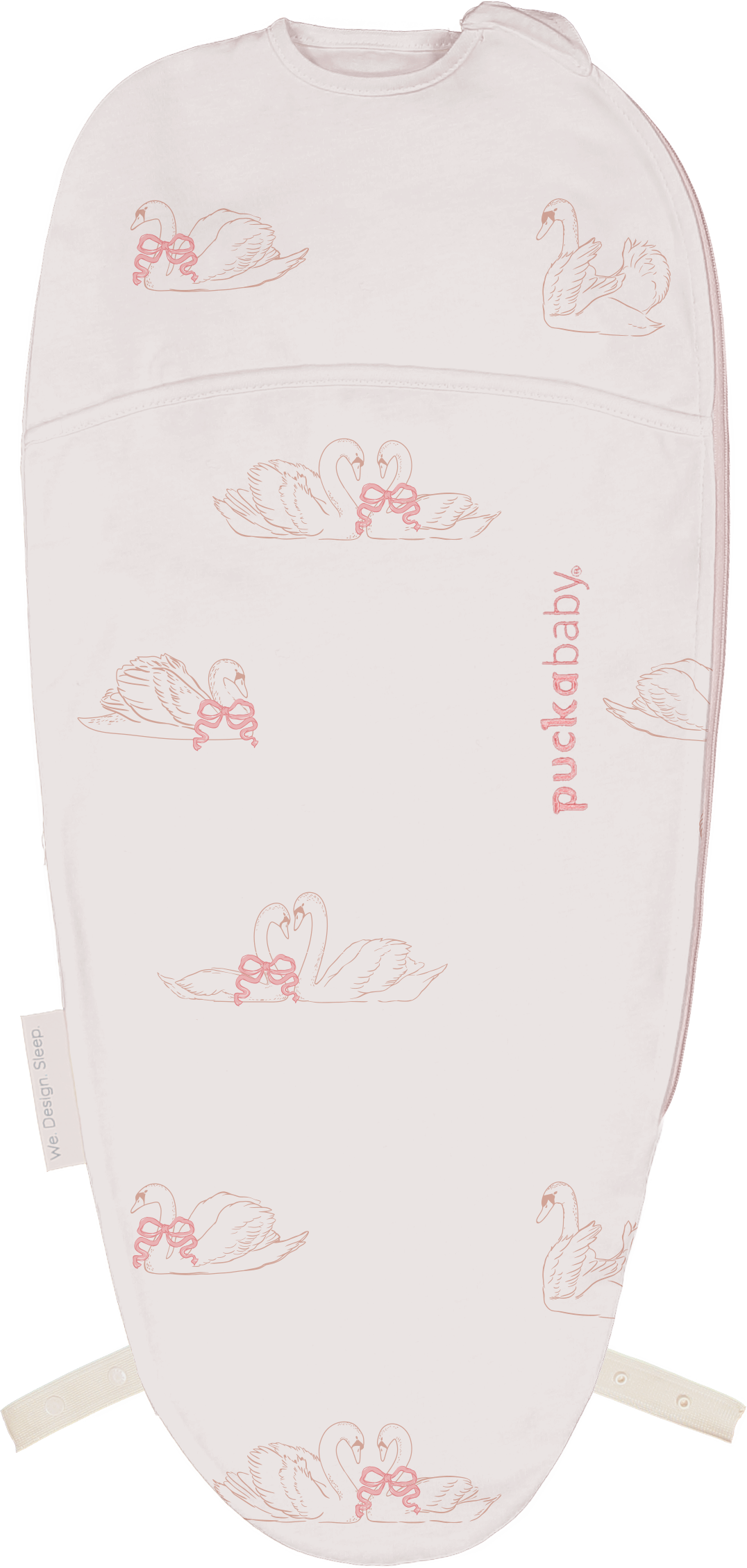 Slaapzak Puckababy PIEP 0-3mnd Swans Slaapzak Puckababy PIEP 0-3mnd Swans - Afbeelding 1