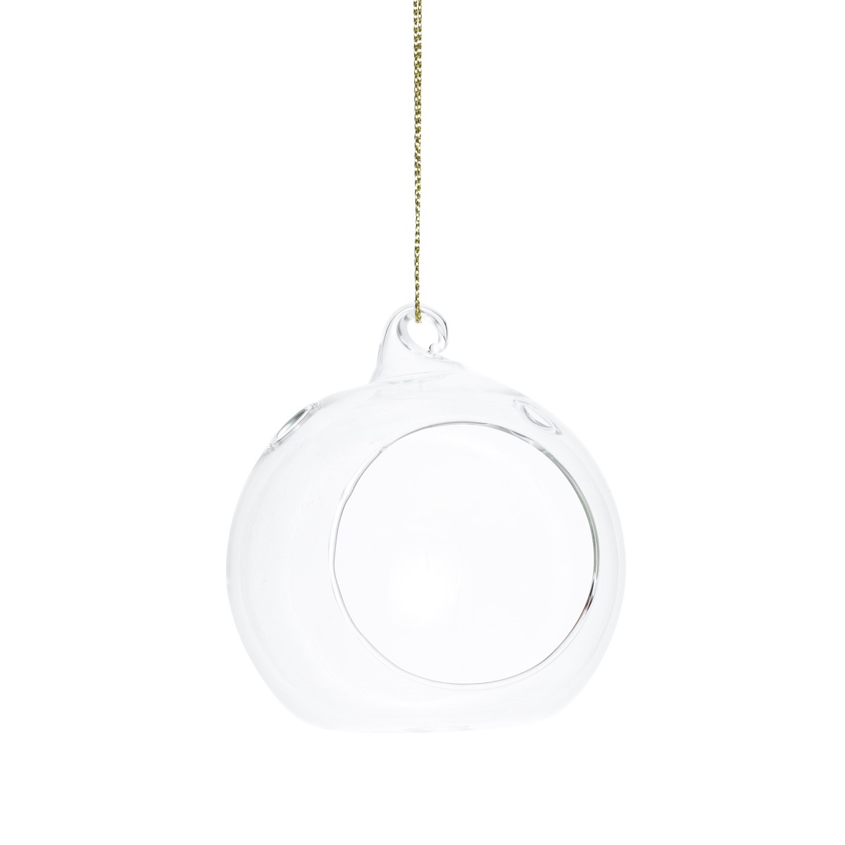 Kerstballen met opening - 4 stuks Kerstballen met opening - 4 stuks - Afbeelding 1