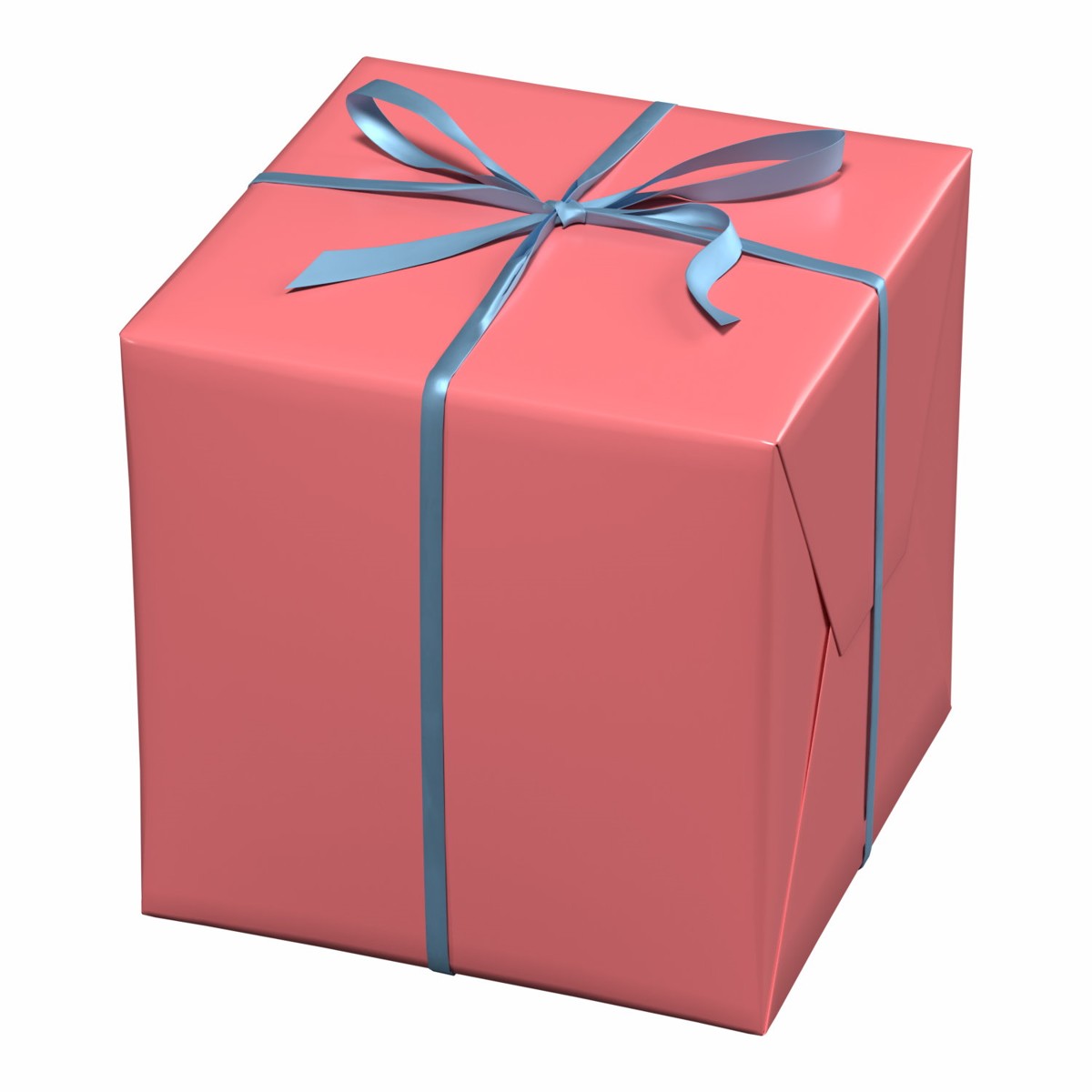 Cadeaupapier - 10 meter - koraalroze Cadeaupapier - 10 meter - koraalroze - Afbeelding 1