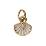 Charm Series hanger - schelp goudkleurig