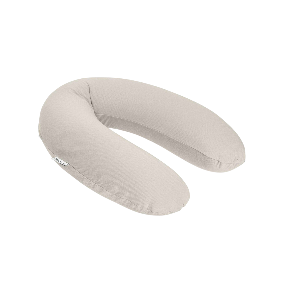 Voedingskussen / Zwangerschapskussen Doomoo Buddy Tetra Jersey Sand Voedingskussen / Zwangerschapskussen Doomoo Buddy Tetra Jersey Sand - Afbeelding 1