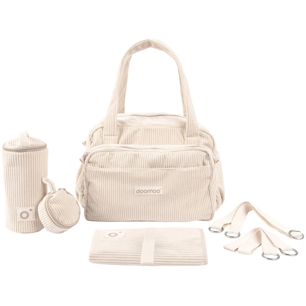 Luiertas Doomoo Fluffy Corduroy Sand Luiertas Doomoo Fluffy Corduroy Sand - Afbeelding 1