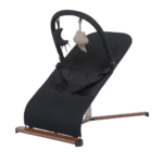 Wipstoel Bouncer Titanium Baby Solid Suzy Lush Black