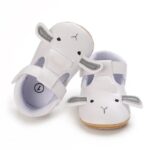 Mini Fashion - Zachte Eerste Stapjes - Dieren Kinder Schoentjes Fuzzy Lamb Steps / 11 cm (0–6 maanden) | Educatief Speelgoed