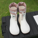 RainGuard– Veilig&Droog– Kinderregenlaarzen met Antislip Wit / 36 (12–13 jaar) | Educatief Speelgoed