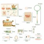 Bug Lab™ | Ontdek de wereld - Insectenhotel 9 stuks | Educatief Speelgoed