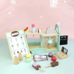 Ice Cream Playset™ - Creatief&Leerzaam - IJsjes Speelset Ijssalon winkelset | Educatief Speelgoed