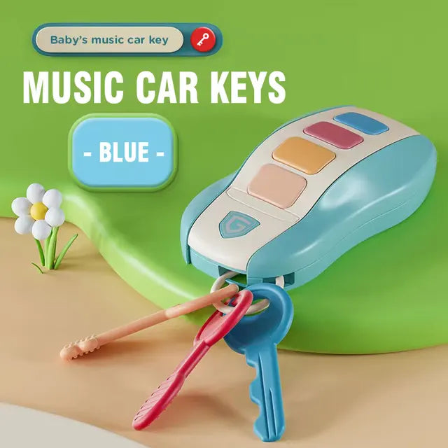 Baby-Toy-Musical-Car-Key-Children-s-Simulation-Lock-Educational-Toy-with-Light-Sound-Smart-Remote.jpg_640x640_67e9763b-243a-4e7f-851e-4381b8906178 Music Car Key™ - Melodieuze Rit - Muziekspeelgoed Blauw | Educatief Speelgoed - Afbeelding 1