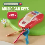 Music Car Key™ - Melodieuze Rit - Muziekspeelgoed Rood | Educatief Speelgoed