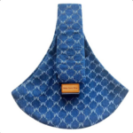 Baby Carry Sling™ - Verstelbare draagzak - Heupdrager Denimblauw | Educatief Speelgoed