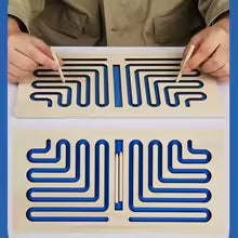 Blue_copy BrainBoost Puzzle Toy Pen™ - Train je Brain - Puzzel Speelgoed Pen Blauw | Educatief Speelgoed - Afbeelding 1