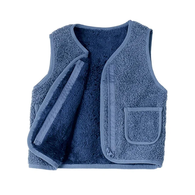 Children-s-Vest-Winter-Lambswool-Waistcoat-Baby-Keep-Warm-Coat-Autumn-Winter-Clothes-Kids-Boys-Girls.jpg_640x640_2487ac60-ce42-4d59-9596-90016e8beb39 Mini Fashion™ - Gilet Lamswol look Blauw / 80 (6-12 maanden) | Educatief Speelgoed - Afbeelding 1
