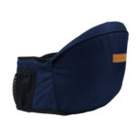 Baby Hip Seat™ - Comfortabel baby dragen - Heupdrager Marineblauw | Educatief Speelgoed