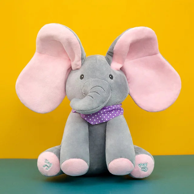 Ears-Move-Music-Baby-Animal-Hide-And-Seek-Cat-Soothing-Doll-Elephant-Plush-Toy-Kids-Birthday.jpg_640x640_79613c19-0e29-4d5d-bb1e-0b04b07a7da9 MusicOllie™ - Knuffelige noten - Knuffelspeelgoed Roze | Educatief Speelgoed - Afbeelding 1