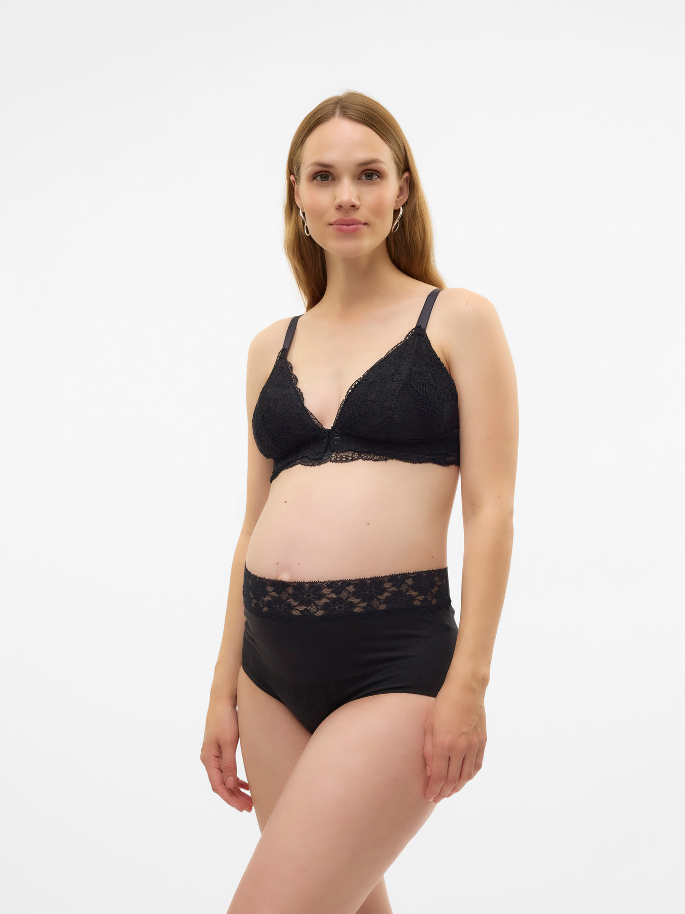 Voedingsbh Mamalicious Lace Zwart Voedingsbh Mamalicious Lace Zwart - Afbeelding 1