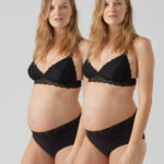 Onderbroeken Mamalicious Kant Zwart 2 st.