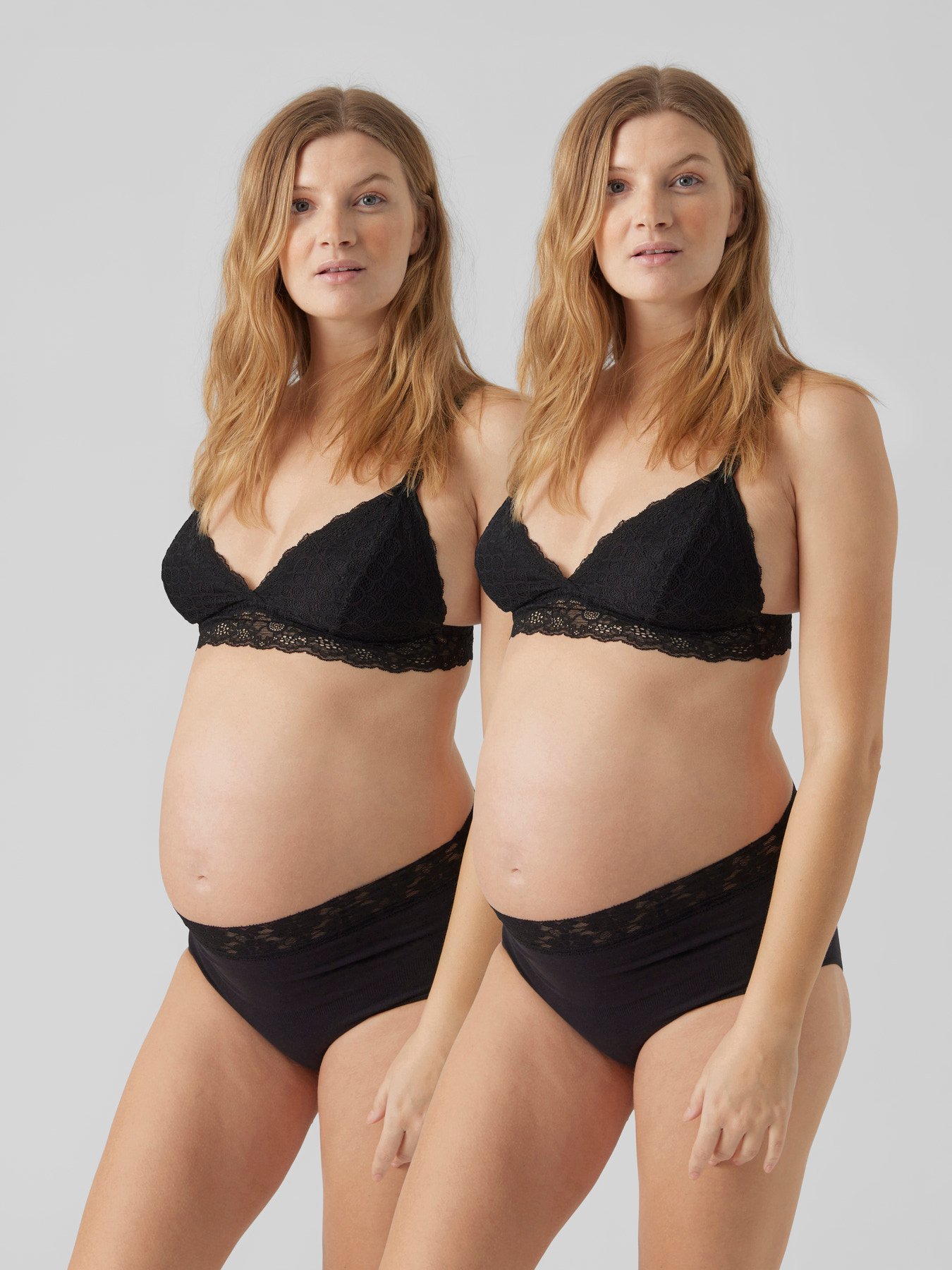 Onderbroeken Mamalicious Kant Zwart 2 st. Onderbroeken Mamalicious Kant Zwart 2 st. - Afbeelding 1