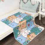 ComfyCub Baby Changingmat™ - Blijf droog in bed - Verschoonmat 70X120 / Bunnies | Educatief Speelgoed