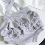 Mini Fashion™ - Schattige Gebreide Babyromper Grijs - roes / 90 (2 jaar) | Educatief Speelgoed