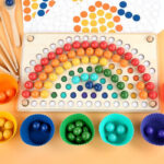 Woods™ - Bouwen en verbinden! - Regenboogkralen | Educatief Speelgoed