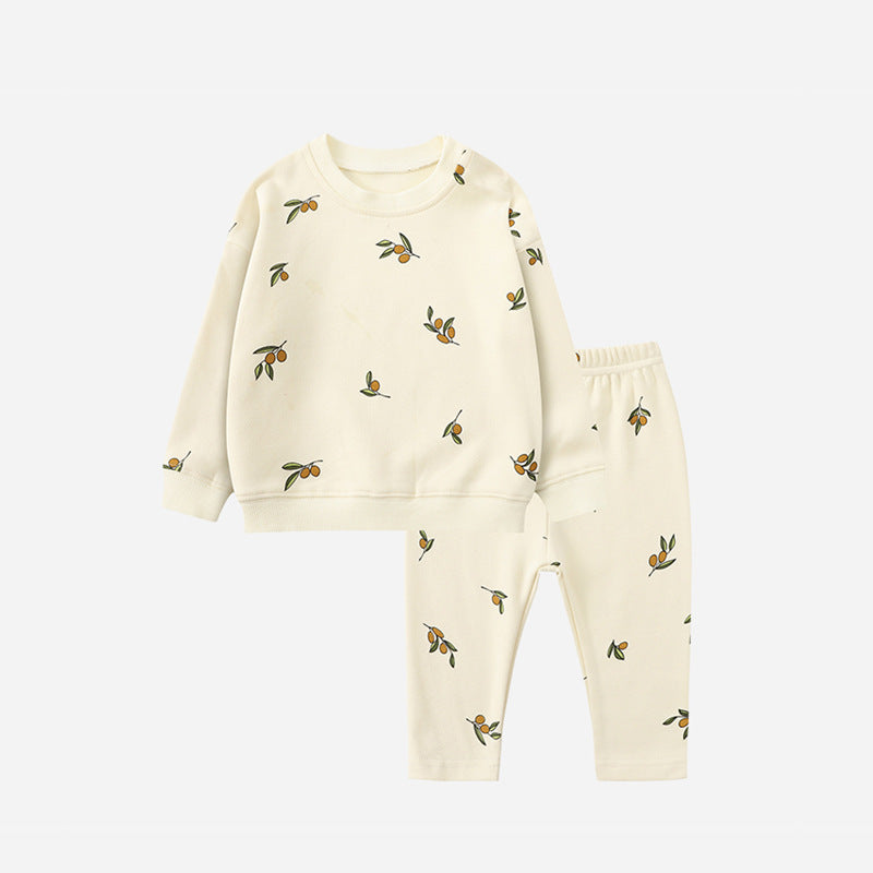 Hfb547512aa7b4cbd8a1872f84edccbd3i Mini Fashion™ - Trending&Comfortabel - Pyjama Set Wit / 90 (18-24 maanden) | Educatief Speelgoed - Afbeelding 1