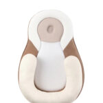 NestNova– Gezond&Veilig– Ergonomisch Babynestje Bruin | Educatief Speelgoed