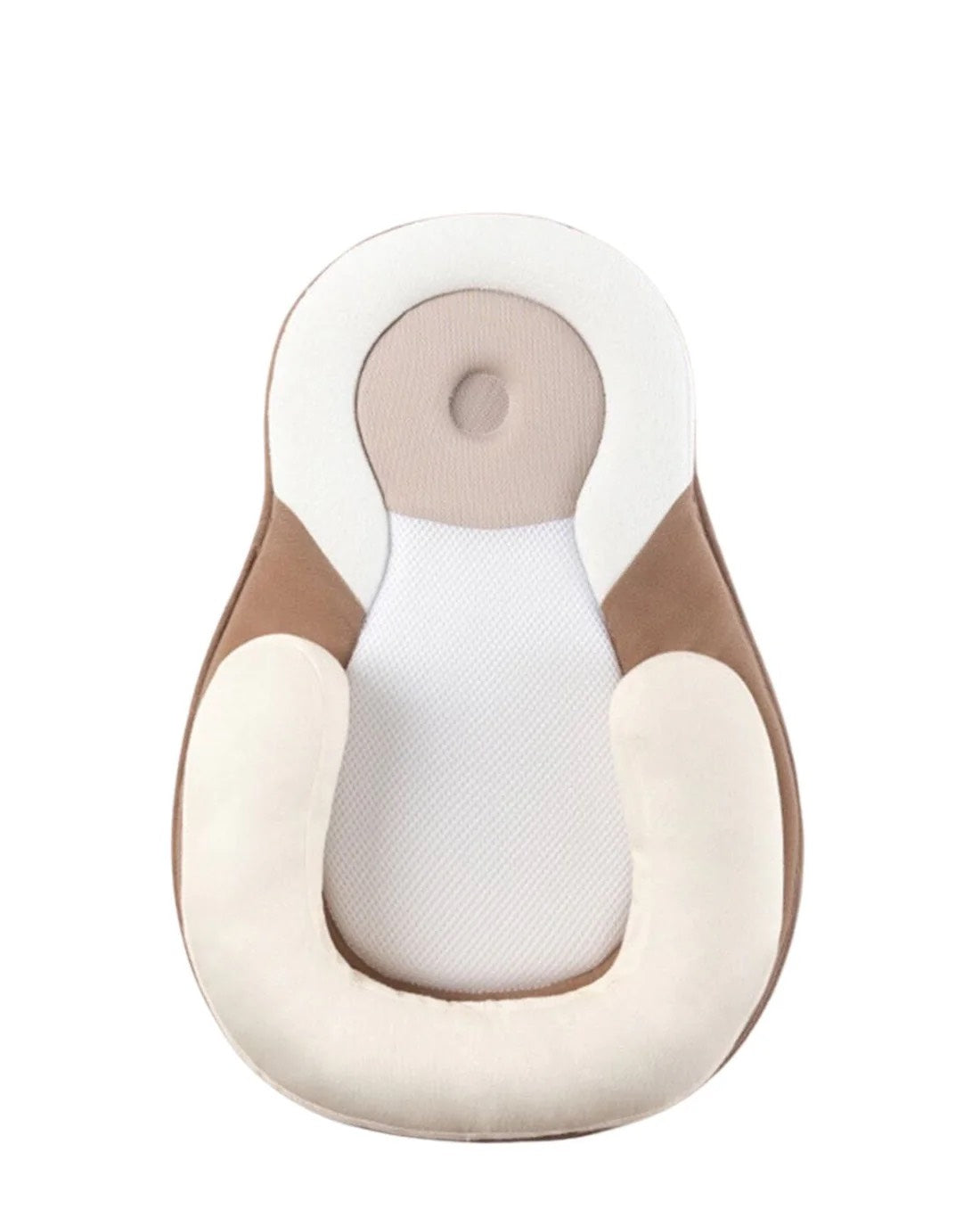 IMG_1174_0b96ee39-ba0f-4ce9-a063-75a63b6f44ba NestNova– Gezond&Veilig– Ergonomisch Babynestje Bruin | Educatief Speelgoed - Afbeelding 1